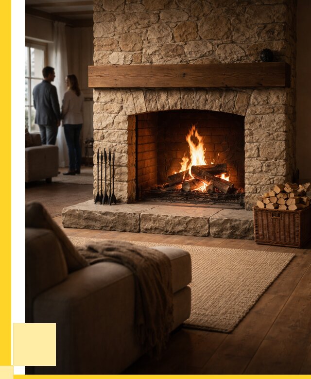 Открытые камины под ключ в Кизляре от 152415 р. ЭриданКзр