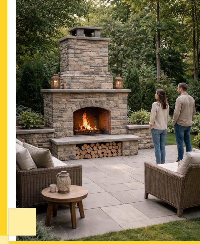 Уличные камины из кирпича в Кизляре от 152415 р. | ЭриданКзр