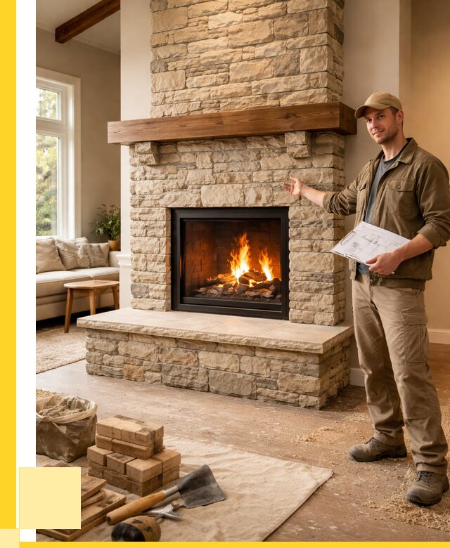 Камины под ключ в Кизляре от 182898 р. | ЭриданКзр — установка