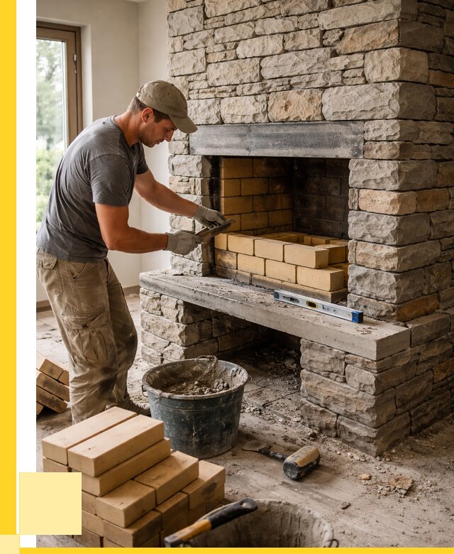 Кладка каминов и камина в Кизляре от 25403 р. ЭриданКзр