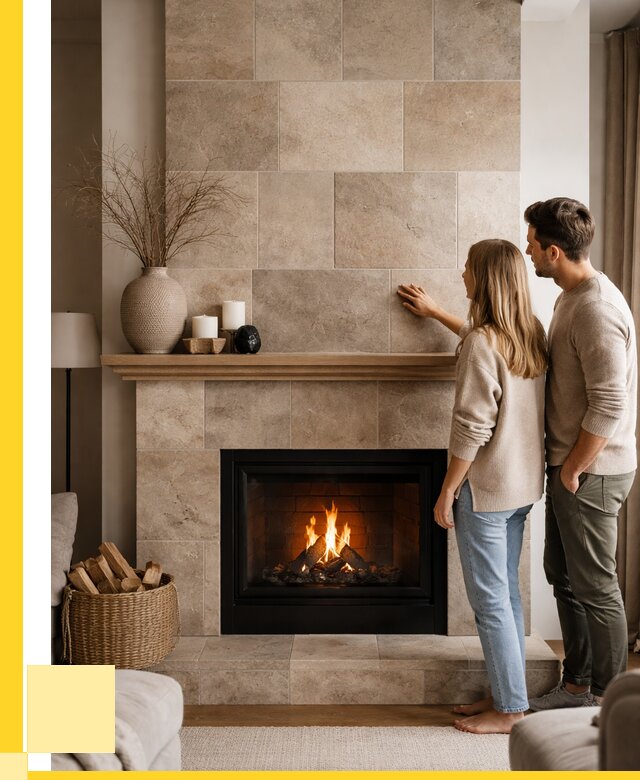 Облицовка каминов керамогранитом в Кизляре от 4572 р. | ЭриданКзр