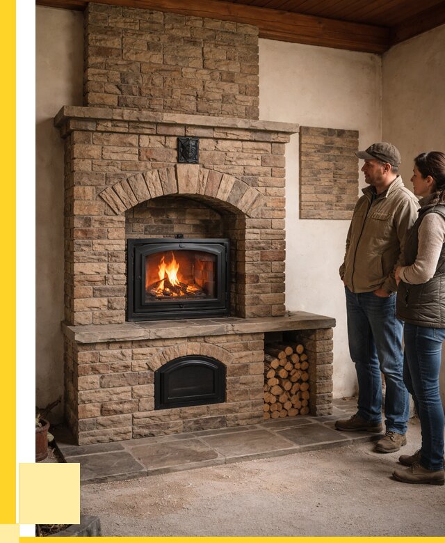 Кирпичная печь под ключ в Кизляре от 152415 р. | ЭриданКзр