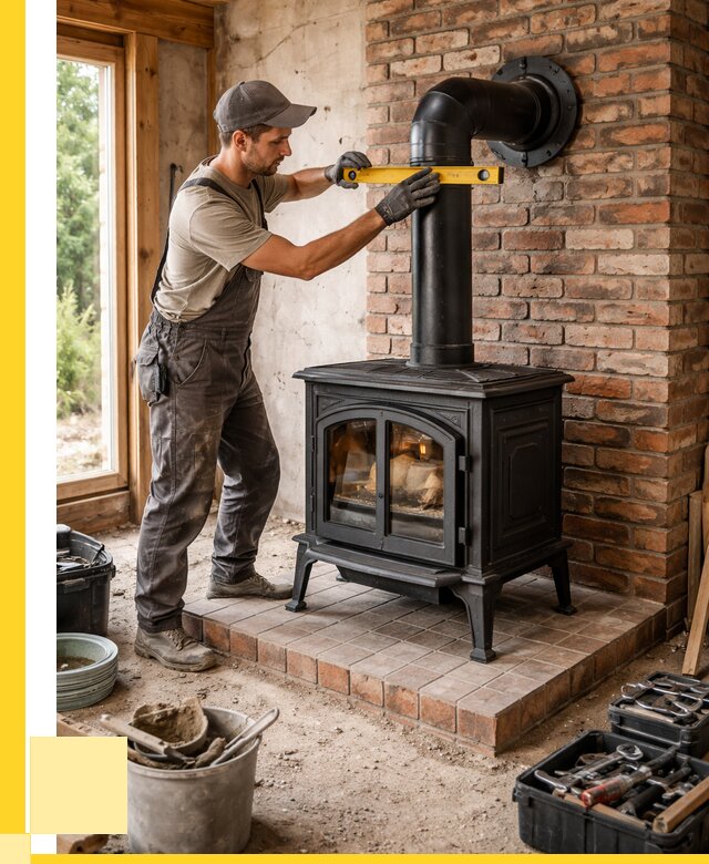 Монтаж печей установка банной печи в Кизляре от 15242 р. | ЭриданКзр