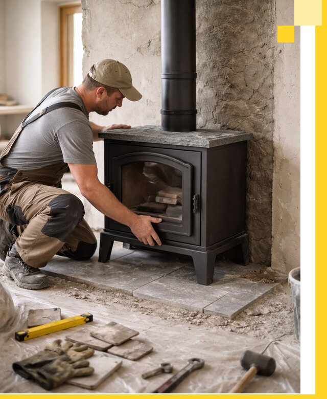 Профессиональный монтаж печей и каминов в Кизляре под ключ