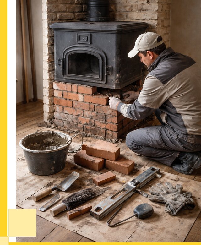 Ремонт печей в Кизляре от 12193 р., услуги печника ЭриданКзр