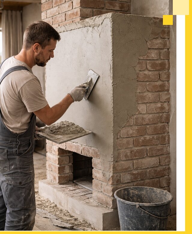 Отделка печей и облицовка каминов в Кизляре под ключ