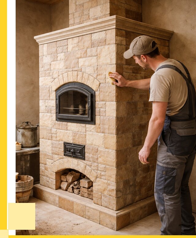 Облицовка печей в Кизляре от 4572 р. под ключ | ЭриданКзр