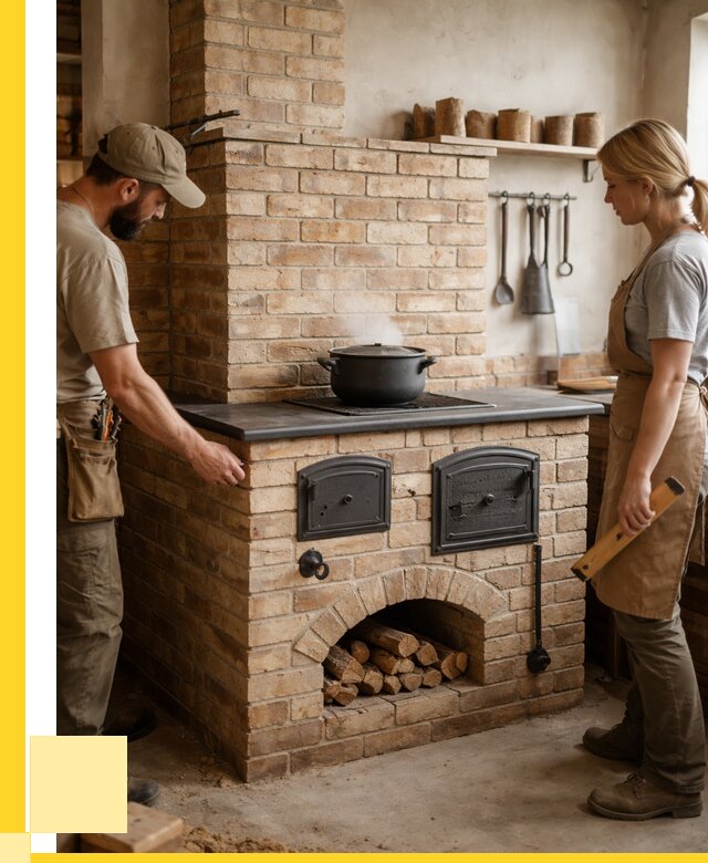 Варочно отопительные печи в Кизляре от 91449 р. | ЭриданКзр