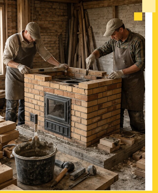 Изготовление и установка варочных печей под ключ в Кизляре