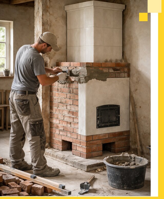 Изготовление и установка печей-голландок под ключ в Кизляре