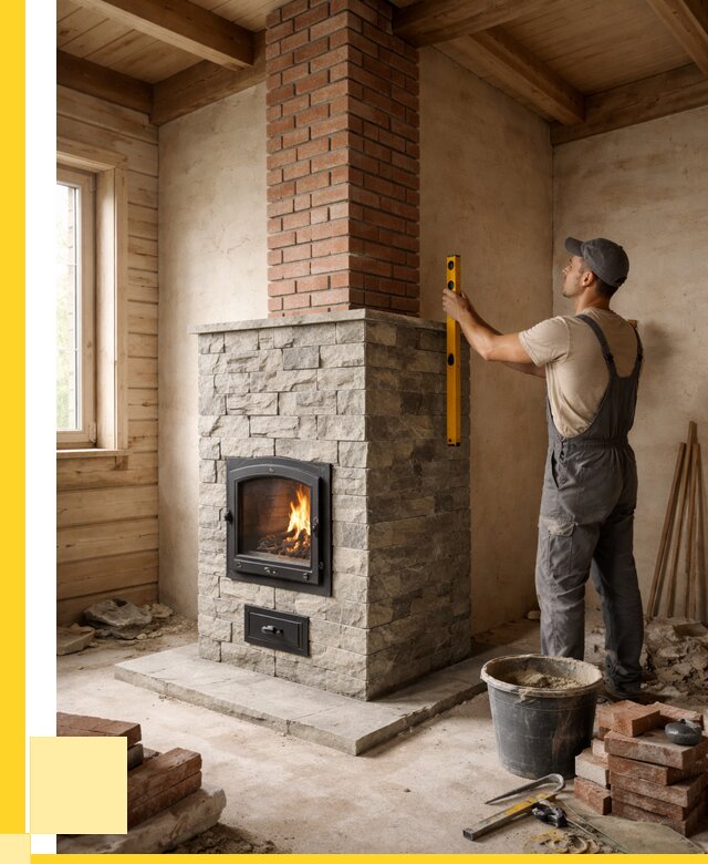 Печи и дымоходы под ключ в Кизляре от 45725 р., ЭриданКзр