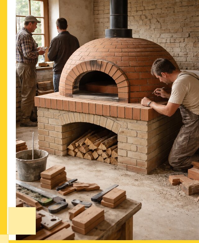 Помпейская печь дровяная для пиццы в Кизляре | ЭриданКзр от 203220 р.