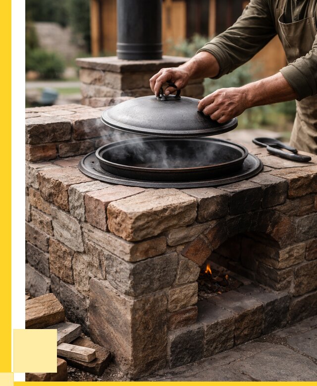 Печи для казана в Кизляре по цене от 18290 р. | ЭриданКзр