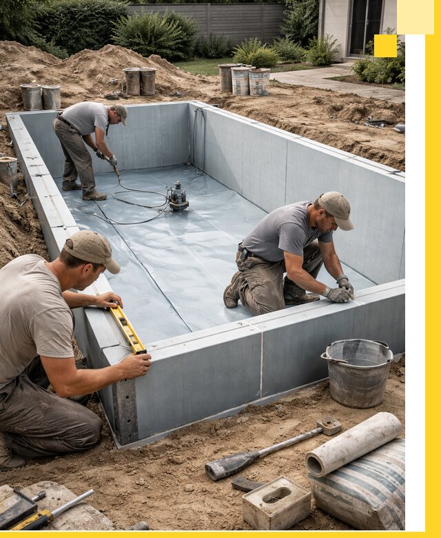 Профессиональный монтаж бассейнов под ключ в Кизляре с гарантией