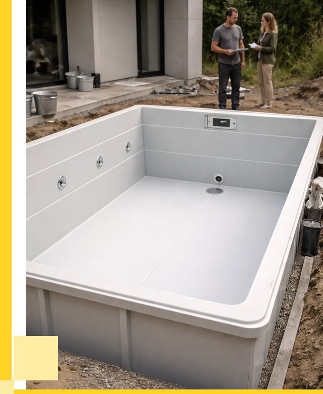 Полипропиленовые бассейны в Кизляре от 254025 р. | ЭриданКзр