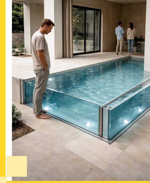 Стеклянные бассейны в Кизляре от 1219320 р. | ЭриданКзр — мозаика