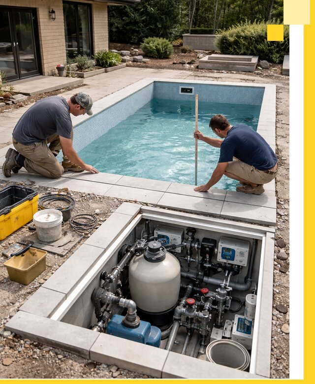 Строительство качественных домашних бассейнов под ключ в Кизляре