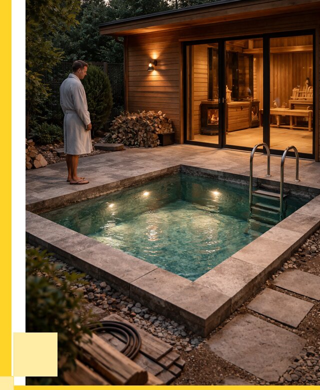 Бани с бассейном под ключ в Кизляре от 96530 р. | ЭриданКзр