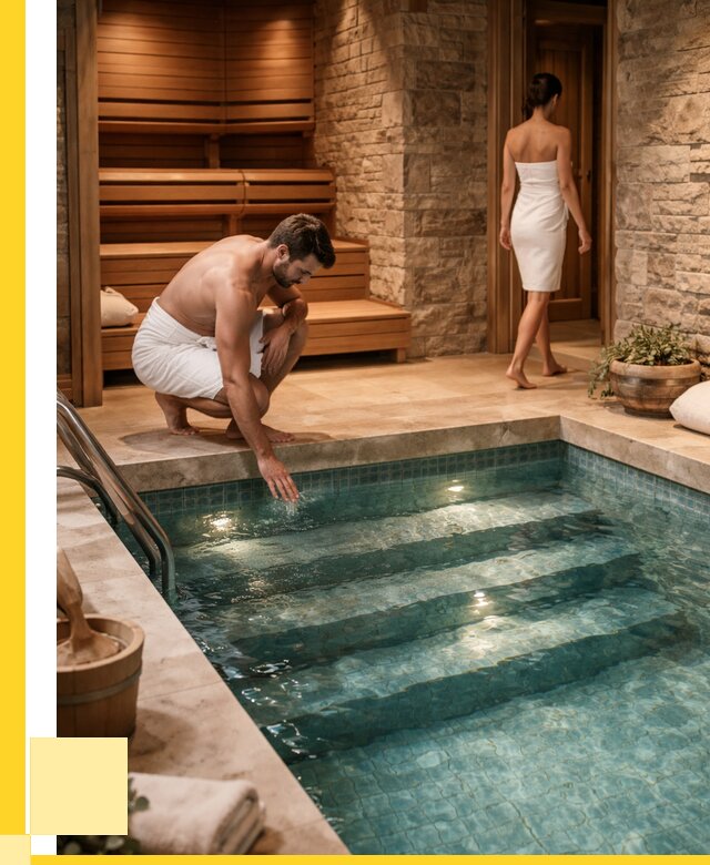 Сауна с бассейном под ключ в Кизляре от 121932 р., ЭриданКзр