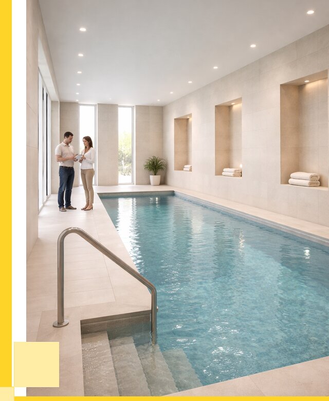 Бассейны в помещении под ключ в Кизляре от 1524150 р. | ЭриданКзр