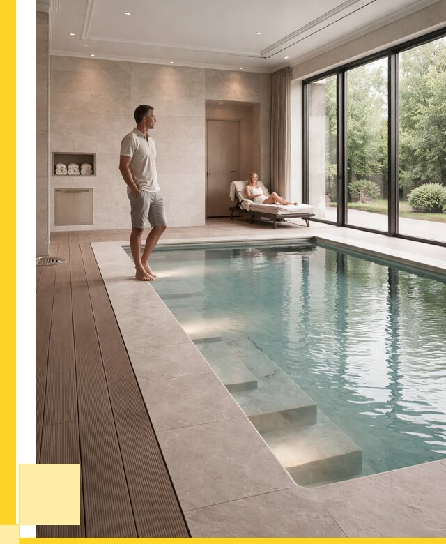 Бассейны в коттедже под ключ в Кизляре от 1219320 р. | ЭриданКзр