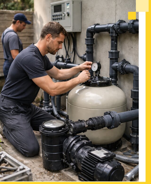 Поставка и монтаж фильтровального оборудования для бассейнов в Кизляре