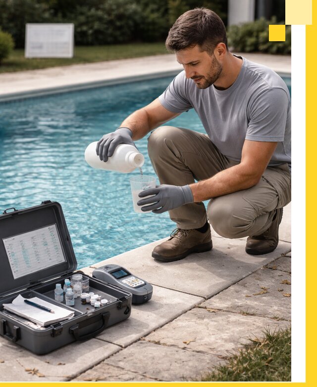 Профессиональная дезинфекция воды в бассейне в Кизляре