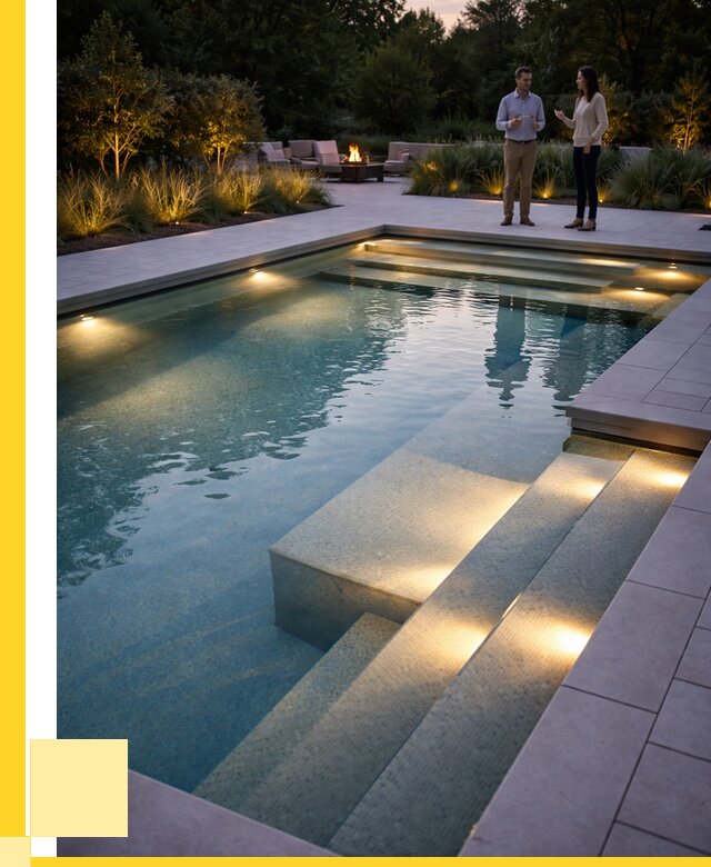 Освещение бассейнов в Кизляре под ключ от 25403 р. | ЭриданКзр