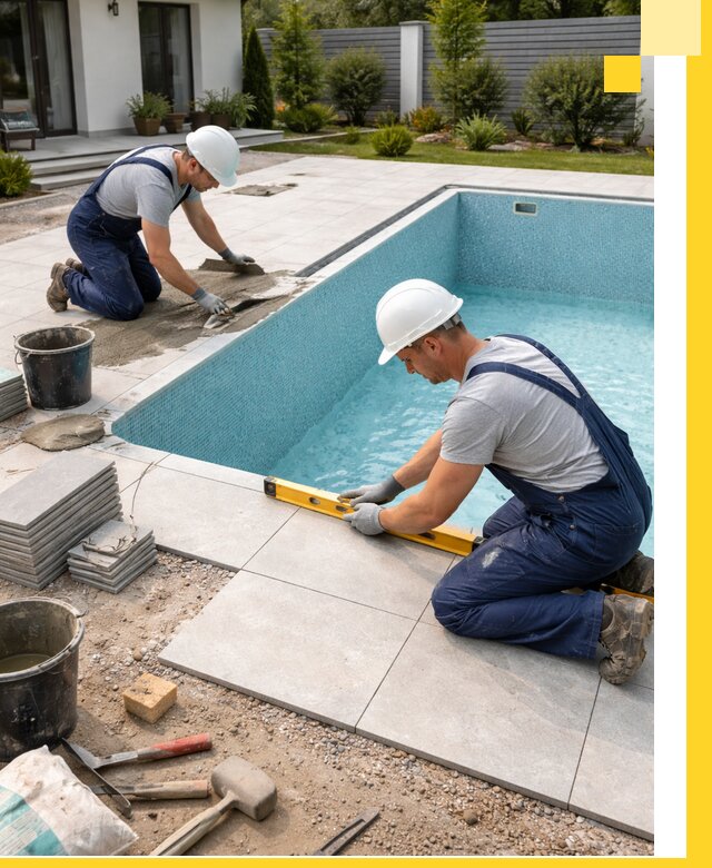 Строительство и монтаж плавательных бассейнов под ключ в Кизляре