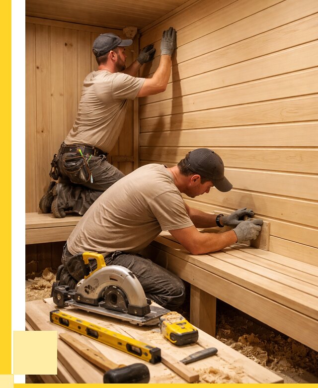 Обшивка саун вагонкой в Кизляре от 2540 р. | ЭриданКзр