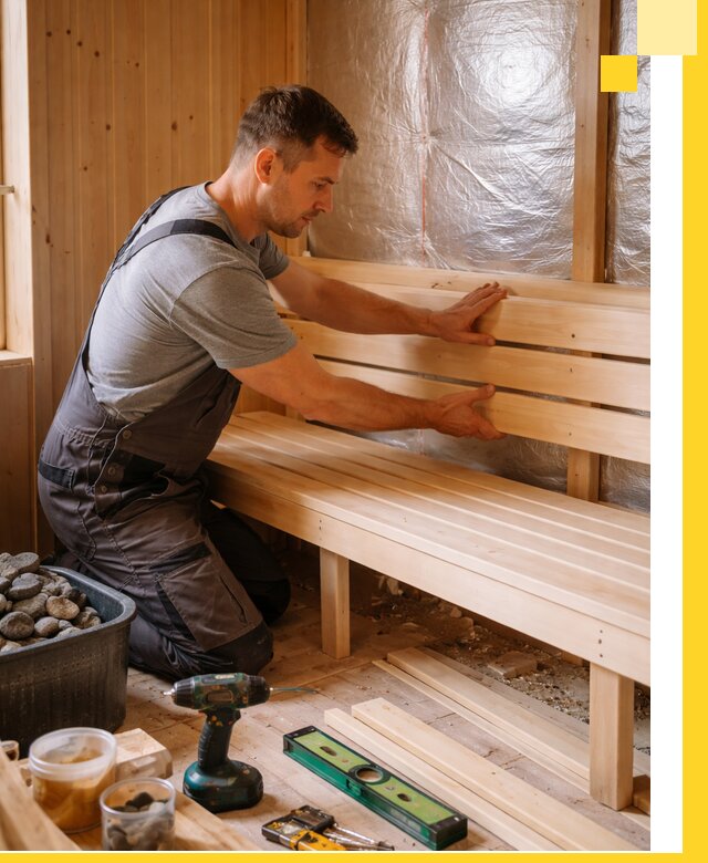 Проектирование, изготовление и монтаж финских саун в Кизляре