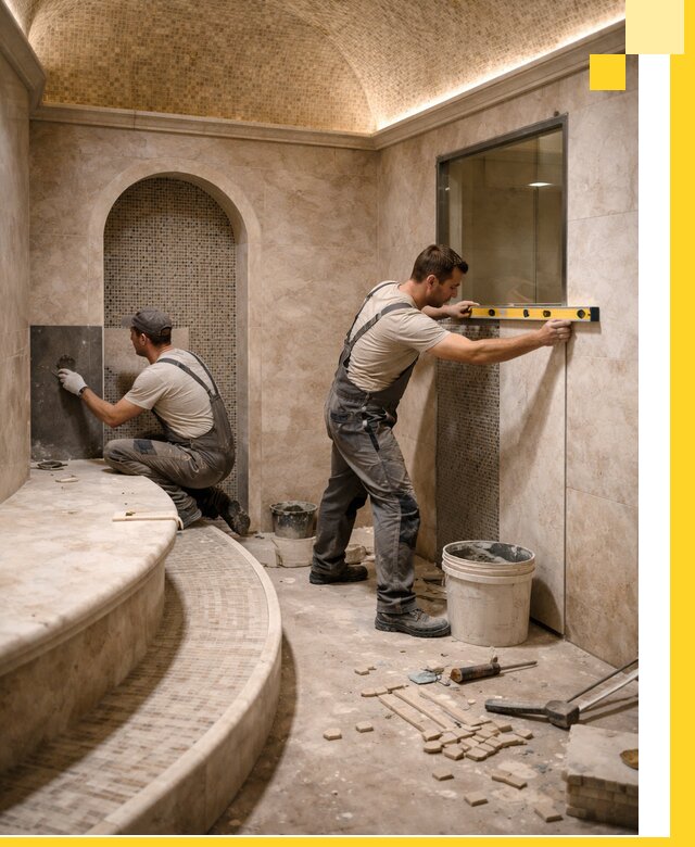 Проектирование и строительство саун с хамамом под ключ в Кизляре