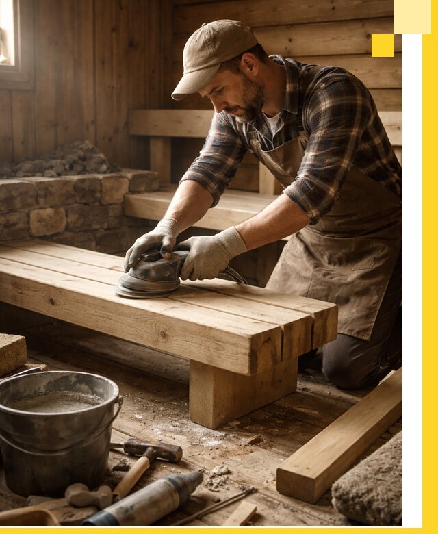 Ремонт бань под ключ в Кизляре с гарантией качества и сроков