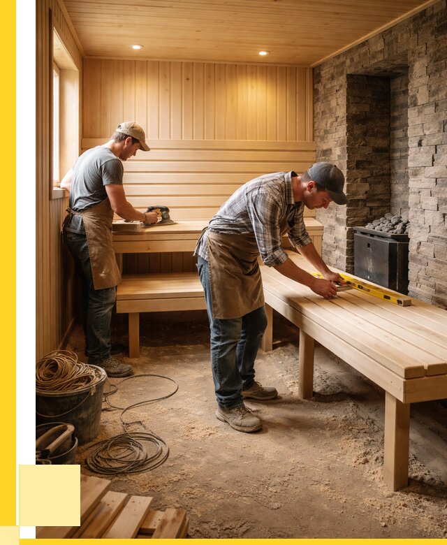 Отделка бани в Кизляре: внутренняя отделка от 3048 р. | ЭриданКзр