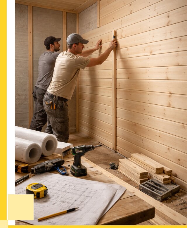 Обшивка бани вагонкой в Кизляре от 1219 р., ЭриданКзр