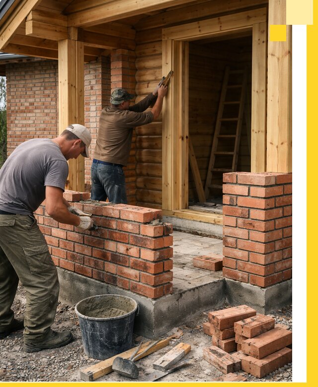 Строительство кирпичных бань под ключ в Кизляре с гарантией качества