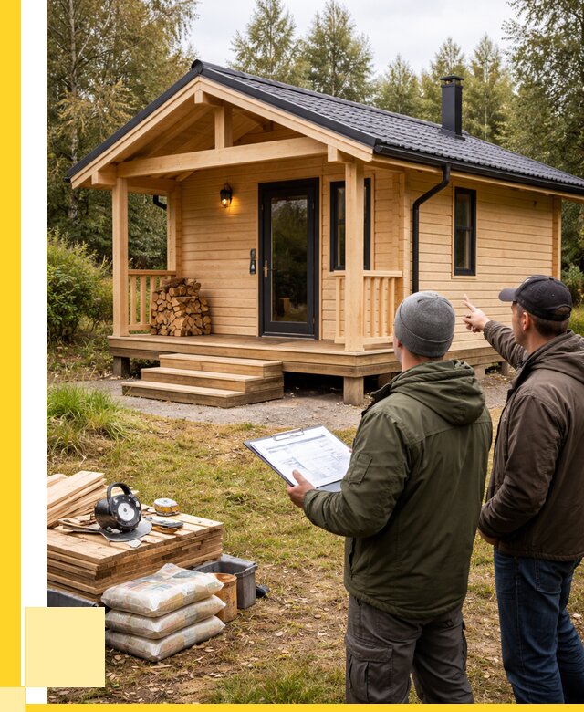 Каркасные бани под ключ в Кизляре от 304830 р. | ЭриданКзр