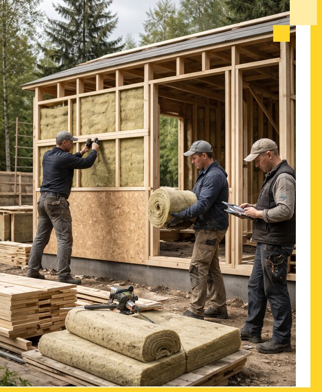 Проектирование и строительство каркасных бань в Кизляре под ключ