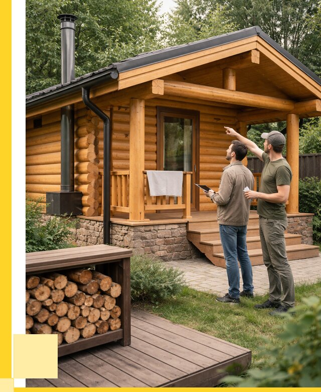 Бани для дачи под ключ в Кизляре от 254025 р. | ЭриданКзр