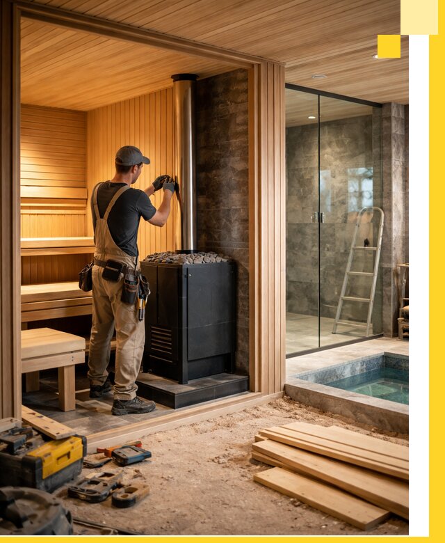 Полное строительство банных комплексов под ключ в Кизляре