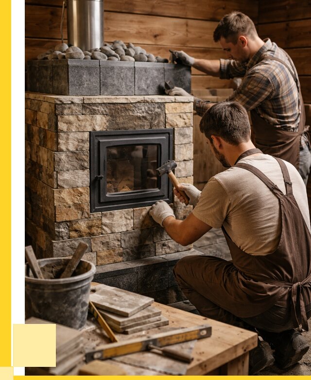 Облицовка банной печи в Кизляре от 15242 р. | ЭриданКзр