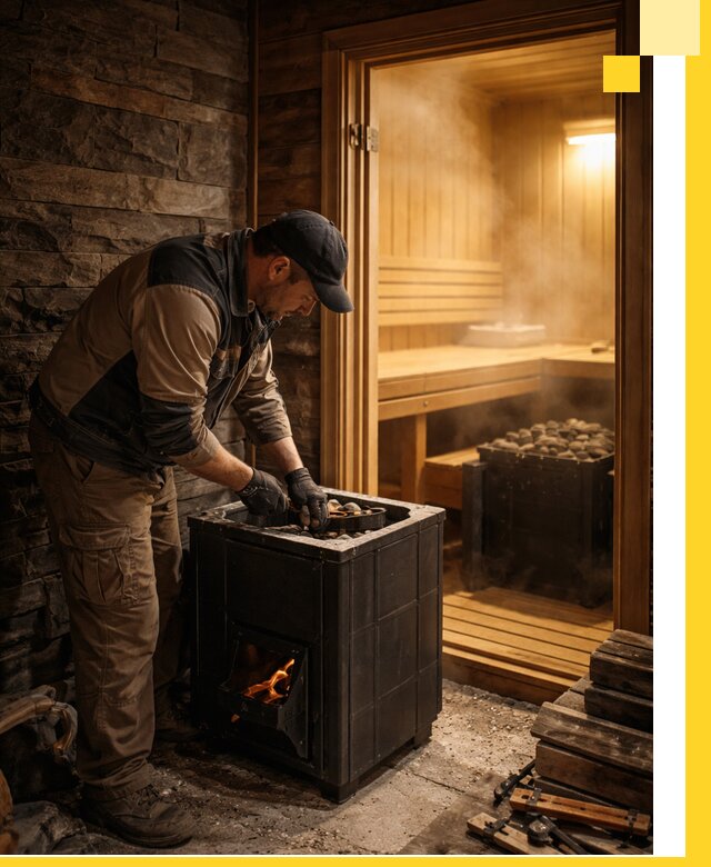 Строительство бани с сауной под ключ в Кизляре от проекта до сдачи