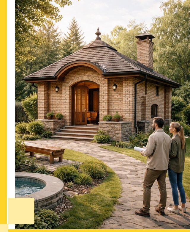 Проект кирпичной бани в Кизляре от 30483 р. | ЭриданКзр