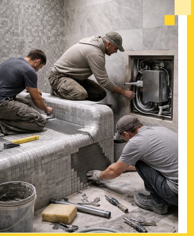 Проекты хамамов под ключ в Кизляре и дизайн и строительство