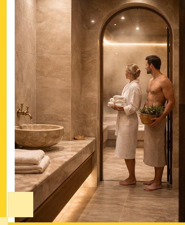 Проект и монтаж сауны и хамама в Кизляре от 355635 р., ЭриданКзр