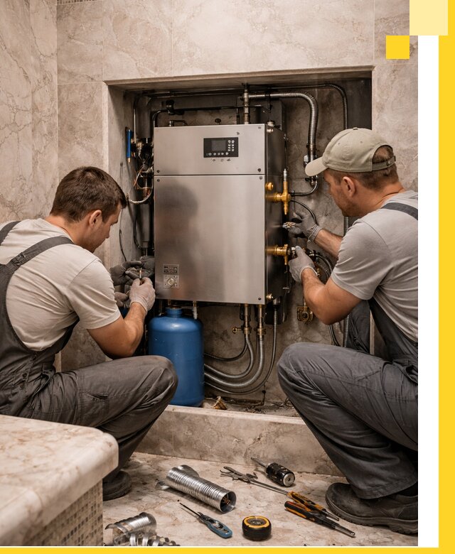 Продажа и установка парогенераторов для хамама в Кизляре