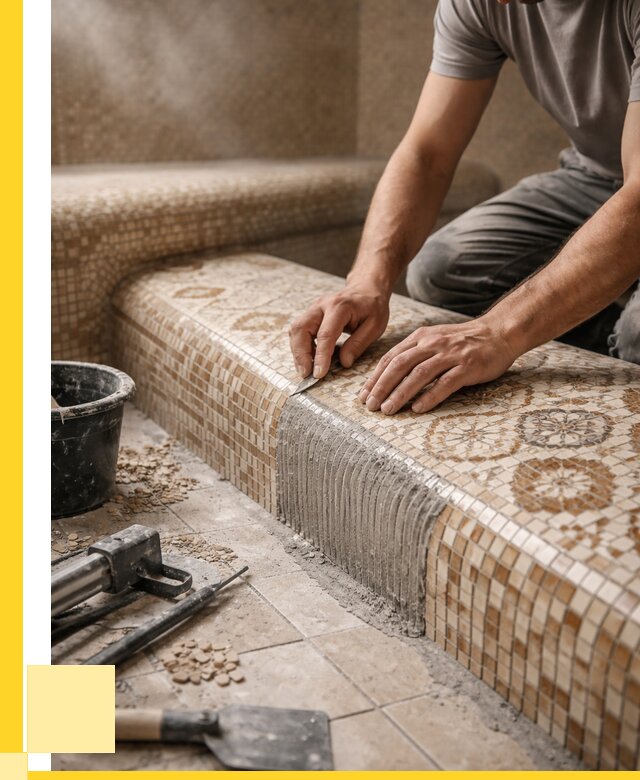 Плитка для хамама под ключ в Кизляре от 3556 р. | ЭриданКзр