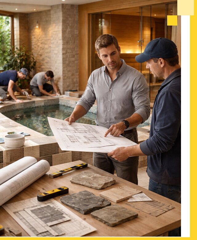 Проектирование SPA зон под ключ в Кизляре с инженерией